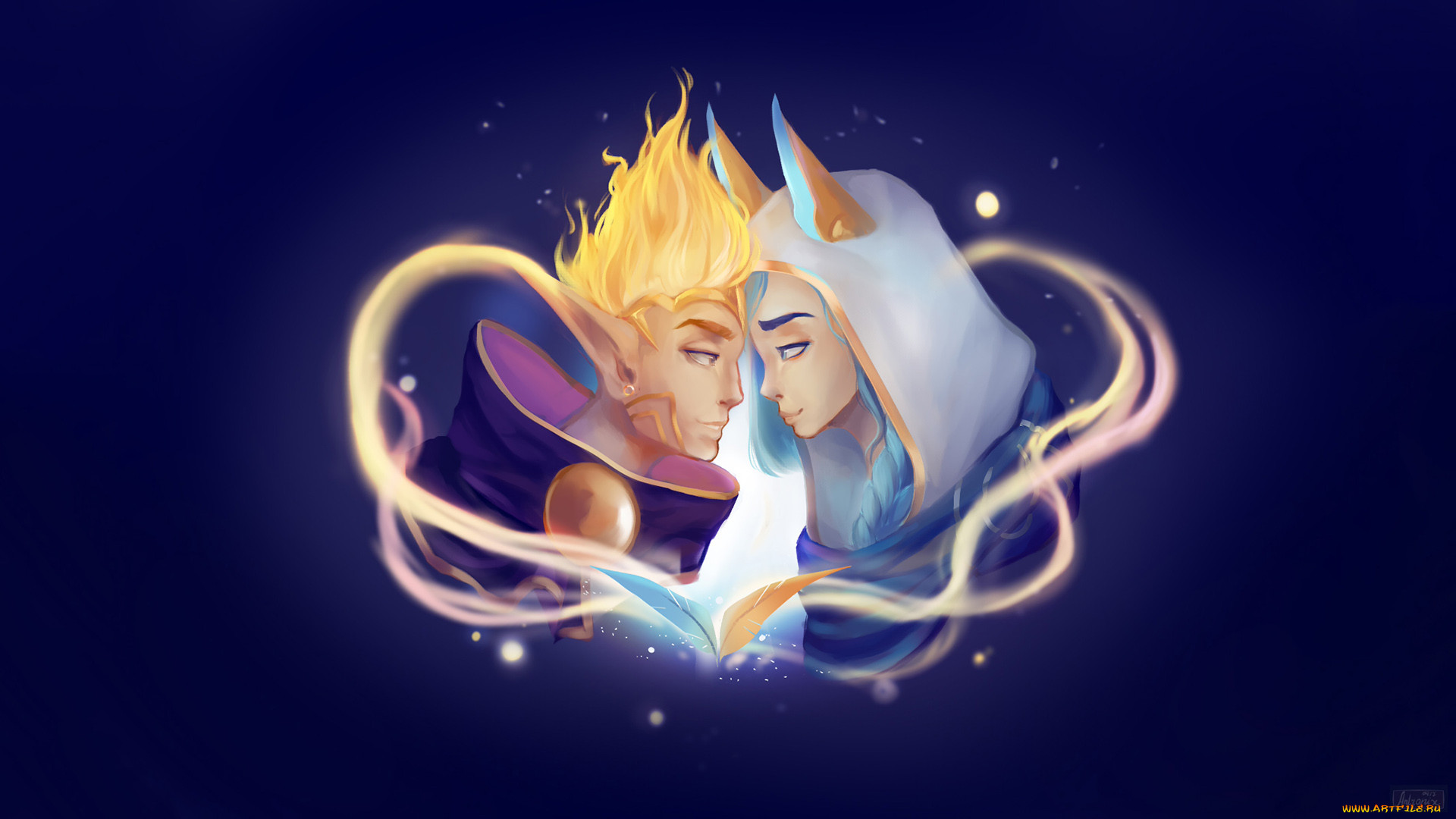  , league of legends, rakan, xayah, , 